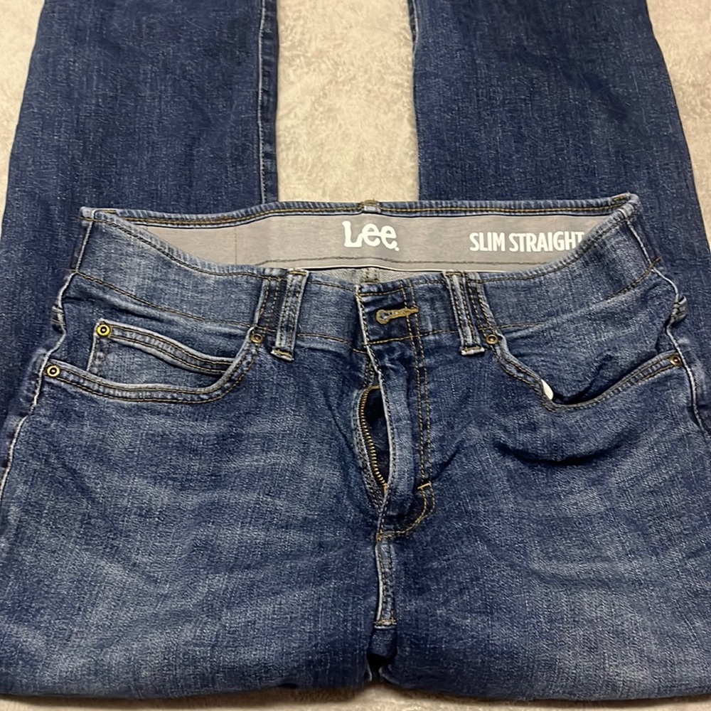 Lee slim straight jeans